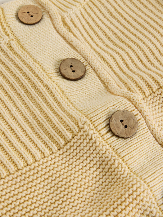 White Stuff Women's Gigi Washed Cardi In Light Yellow