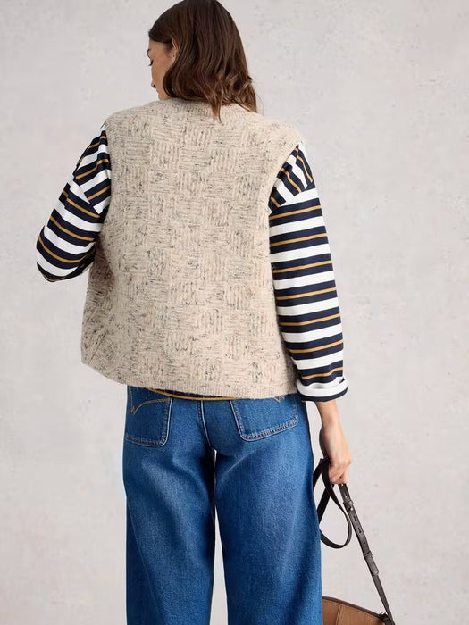 White Stuff Women's Nina Nep Tank In Light Natural