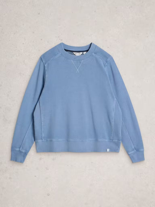 White Stuff Women's Daydream Sweat In Mid Blue