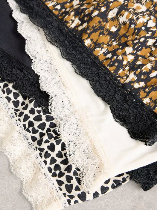 White Stuff Women's 4 Pack Knicker Box Set In Black