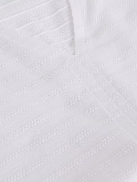 White Stuff Women's Nelly Notch Neck Tee In Brilliant White