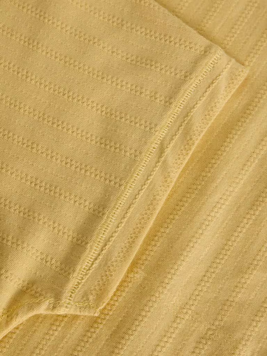 White Stuff Women's Nelly Notch Neck Tee In Light Yellow