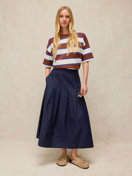White Stuff Women's Marlowe Midi Skirt In Dark Navy
