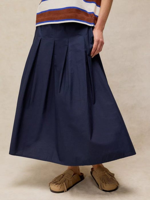 White Stuff Women's Marlowe Midi Skirt In Dark Navy