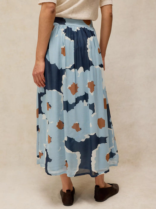 White Stuff Women's Leela Maxi Skirt In Blue Multi