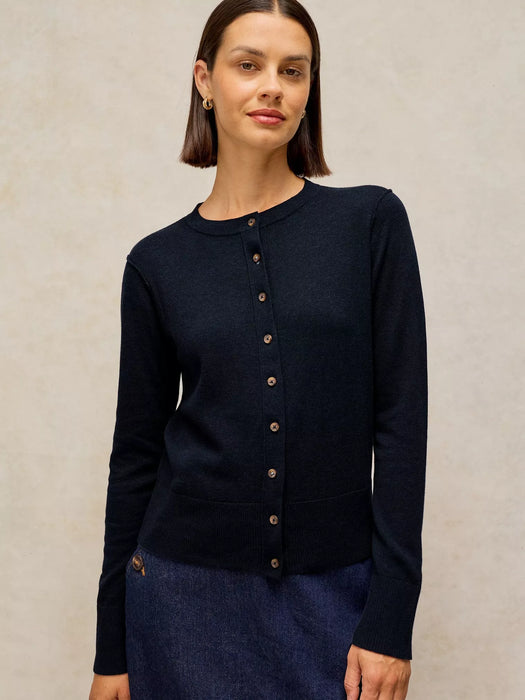 White Stuff Women's Lois Cardi In Dark Navy