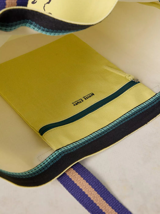 White Stuff Terrie Tote Bag In Green Multi