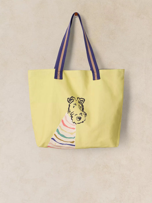 White Stuff Terrie Tote Bag In Green Multi