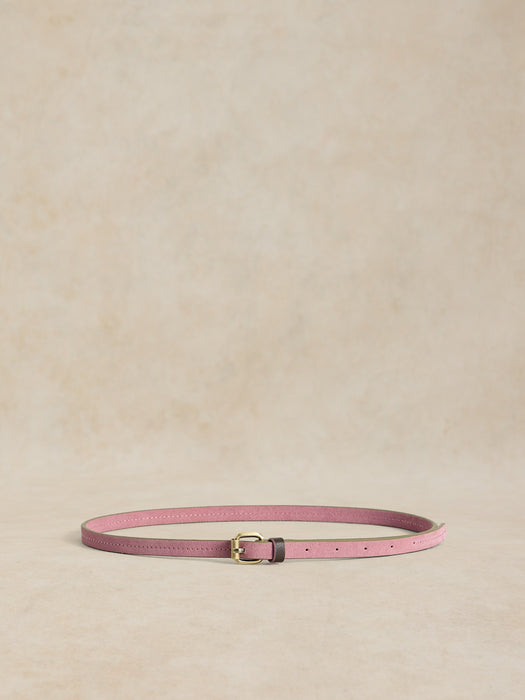 White Stuff Women's 2 Pack Leather Belt In Pink Multi