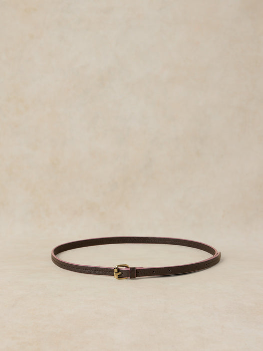 White Stuff Women's 2 Pack Leather Belt In Pink Multi
