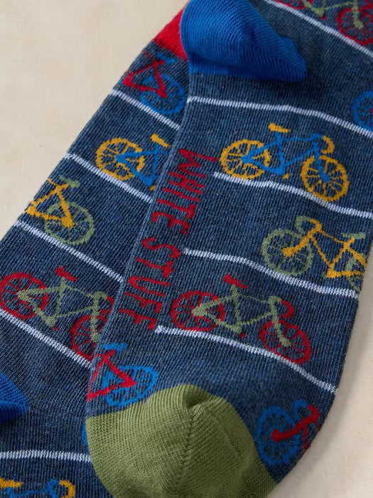 White Stuff Men's All Over Ankle Sock In Dark Grey