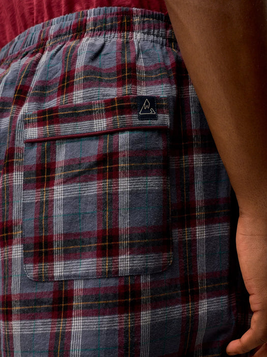 White Stuff Men's Wells Checked Pyjama Bottoms In Plum Multi