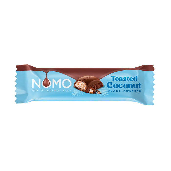 NOMO Toasted Coconut Plant-Powered Snack Bar