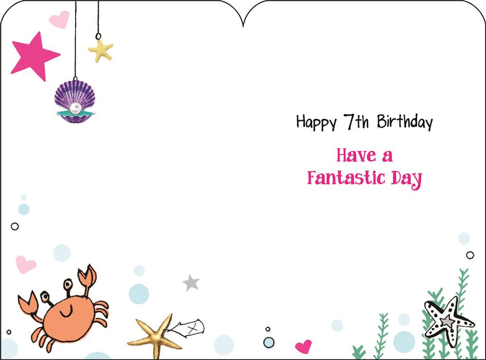 Jonny Javelin 'Happy Birthday 7 Today' Birthday Card