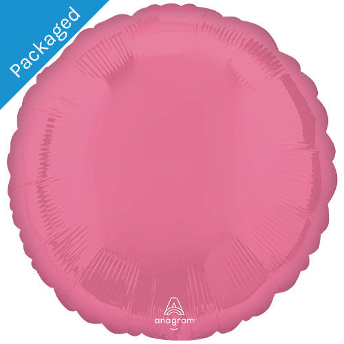 Balloon Vibrant Pink Round Foil Balloon 18"
