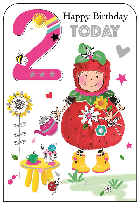 Jonny Javelin 'Happy Birthday 2 Today' Birthday Card