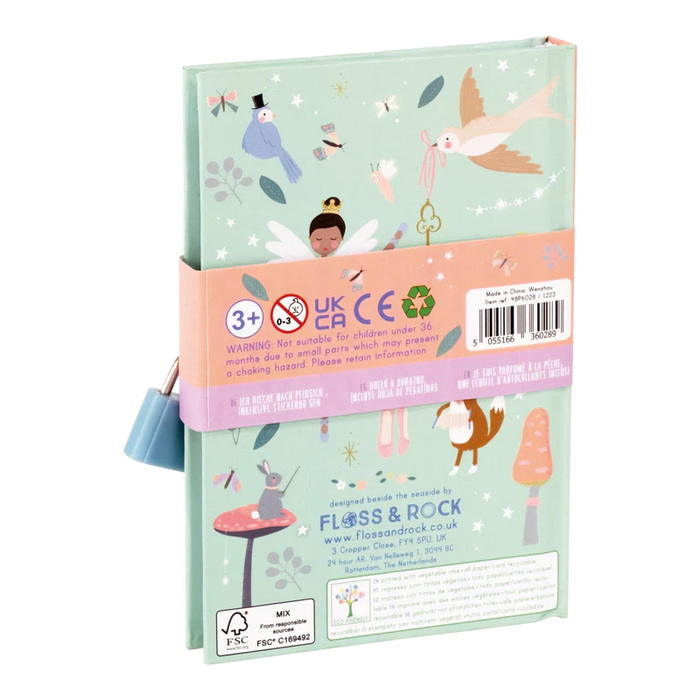 Floss & Rock Scented Secret Diary - Enchanted