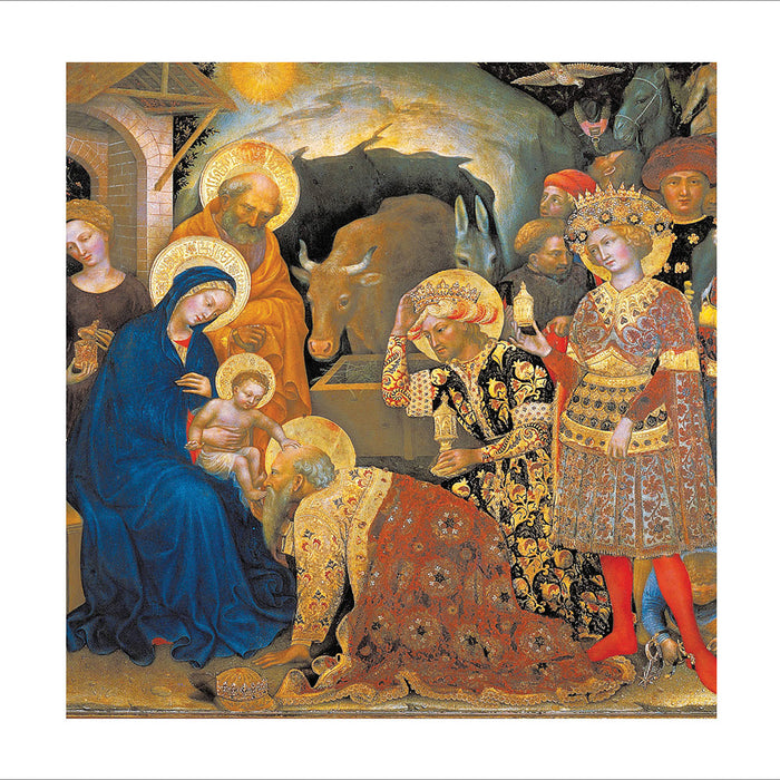 Woodmansterne 'The Adoration of The Magi' Christmas Card