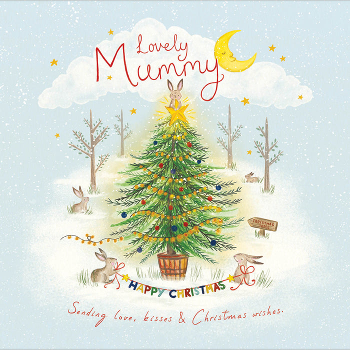 Woodmansterne 'Lovely Mummy' Christmas Card