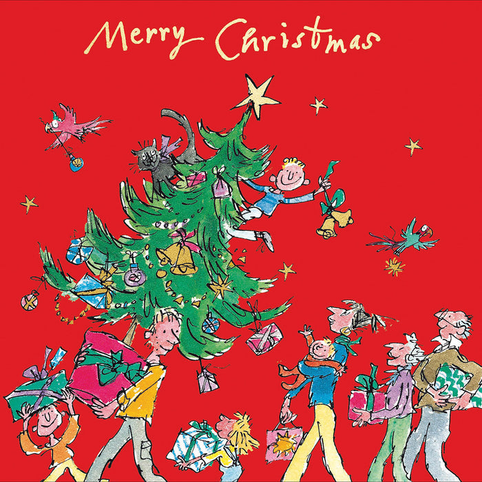 Woodmansterne 'The Family Christmas Tree' Christmas Card