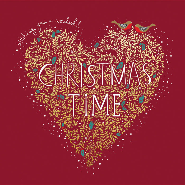 Woodmansterne 'Wonderful Christmas' Christmas Card