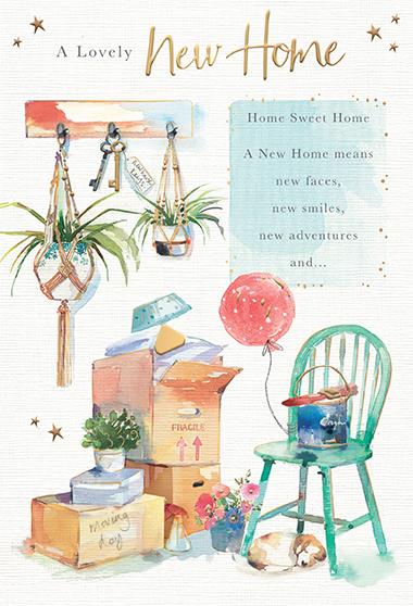 Words & Wishes 'A Lovely New Home' New Home Card