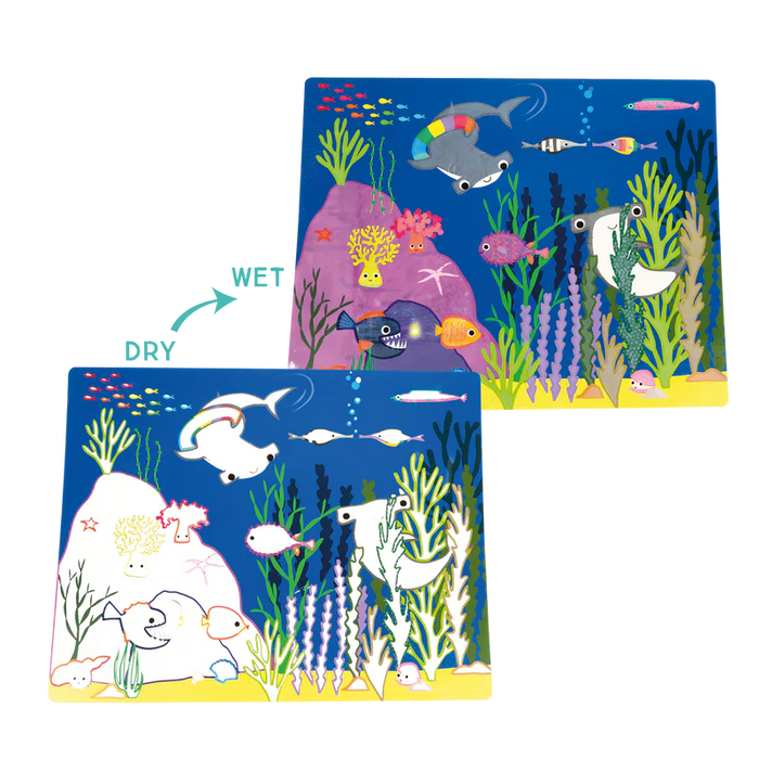 Floss & Rock Magic Water Placemats - Ocean