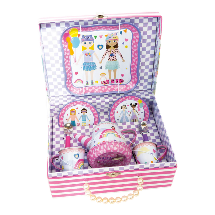 Floss & Rock 9 Piece Musical Tea Set - Best Friends