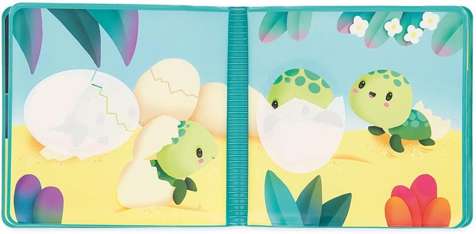 Juratoys Janod Magic Bath Book The Life of Sea Turtles