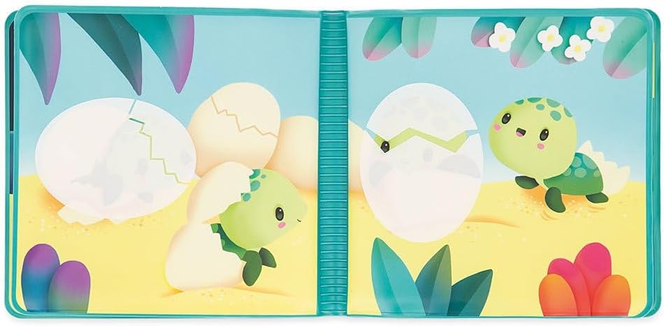 Juratoys Janod Magic Bath Book The Life of Sea Turtles