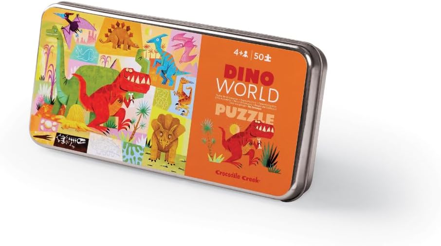 Crocodile Creek Dino World Jigsaw