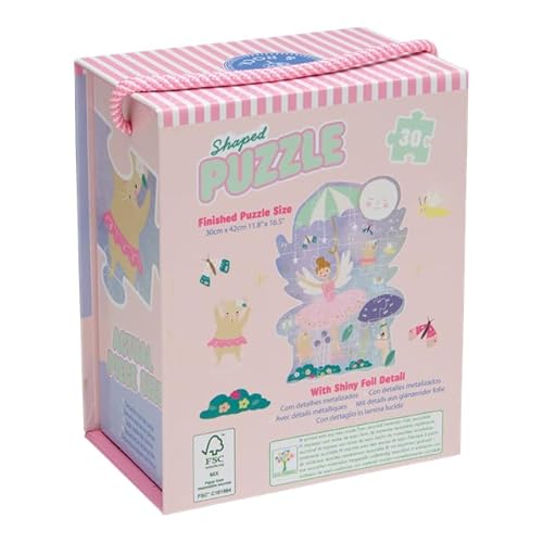 Floss & Rock Enchanted Shaped Puzzle 30 Piece