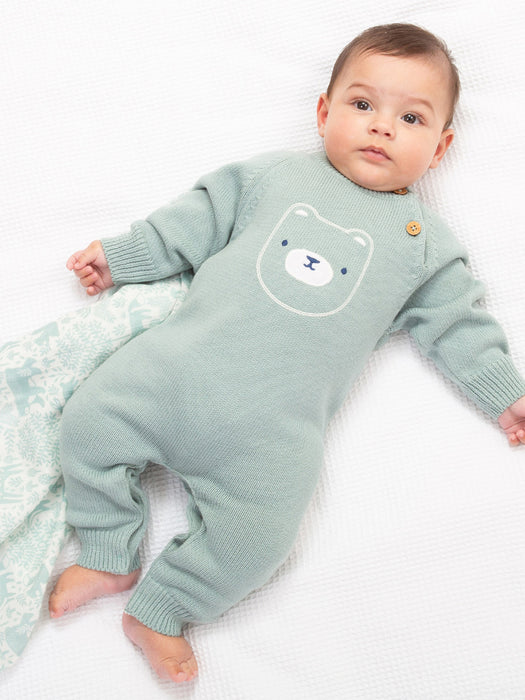 Kite Baby Bear Knit Romper