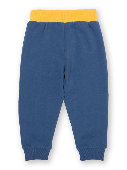 Kite Stitch Patch Joggers Navy