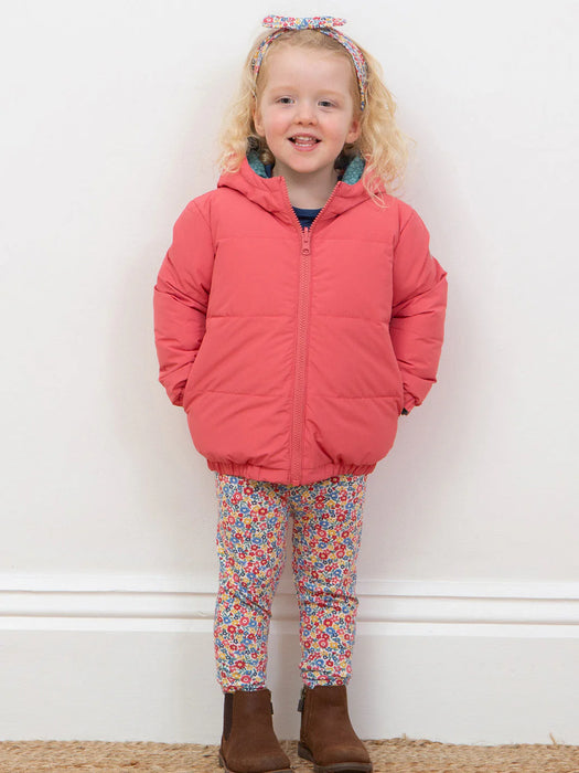 Kite Pixie Petals Reversible Cocoon Coat