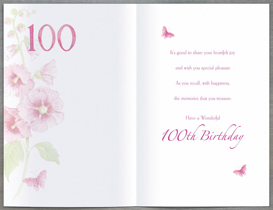 UKG 'Congratulation Your 100' Birthday Card