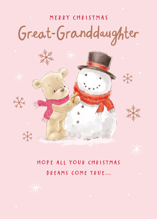 UKG 'Great Granddaughter' Christmas Card