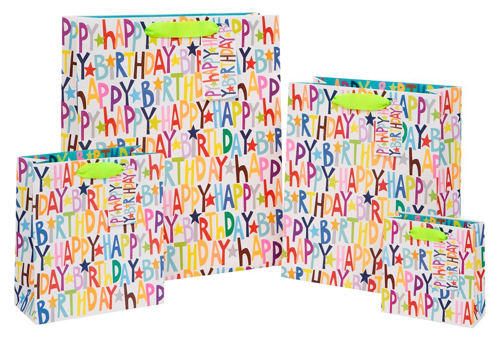 Glick Happy Birthday Small Gift Bag