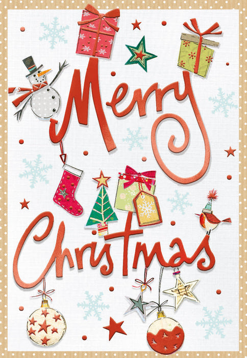 ICG Open Christmas Card - Presents/Baubles