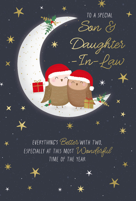 ICG 'To A Special Son And Daughter-In-Law' Christmas Card