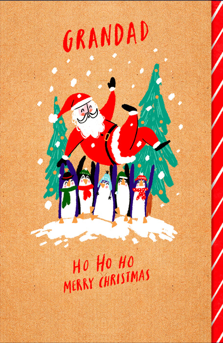 UKG 'Grandad Penguins' Christmas Card