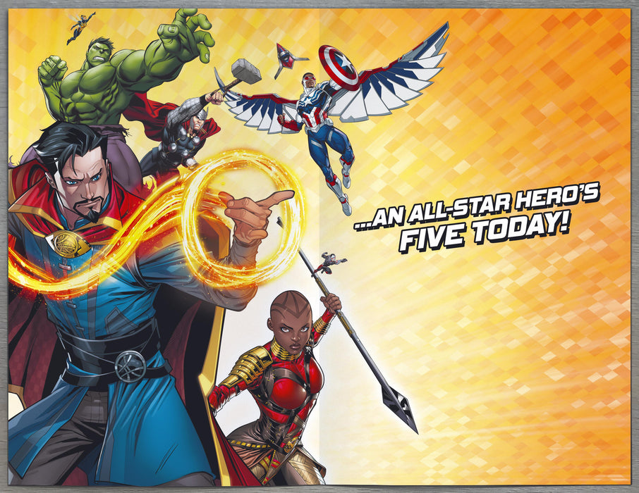 UKG '5 Today' Birthday Card