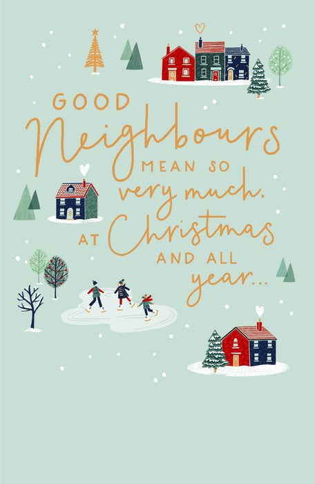 UKG 'Good Neighbours Mean So Much' Christmas Card