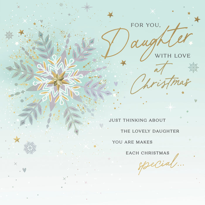 UKG 'For You Daughter' Christmas Card
