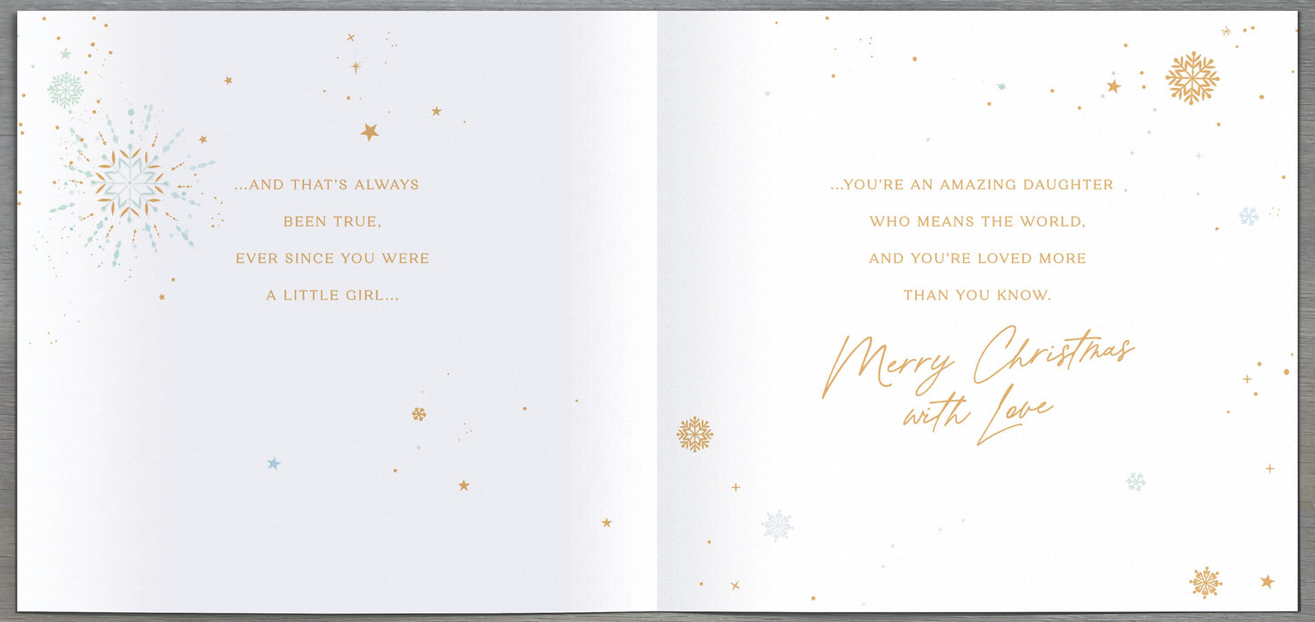 UKG 'For You Daughter' Christmas Card