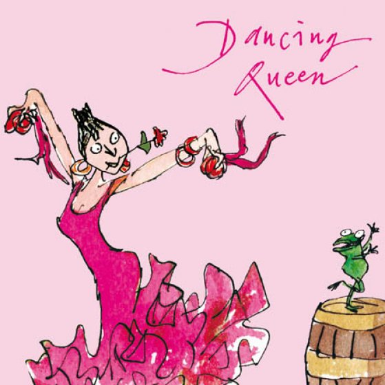 Woodmansterne 'Dancing Queen' Birthday Card