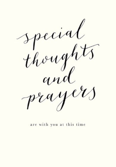Woodmansterne 'Special Thoughts' Sympathy Card