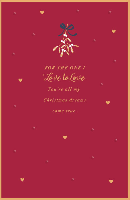 UKG 'Carlton Core Line One I Love' Christmas Card