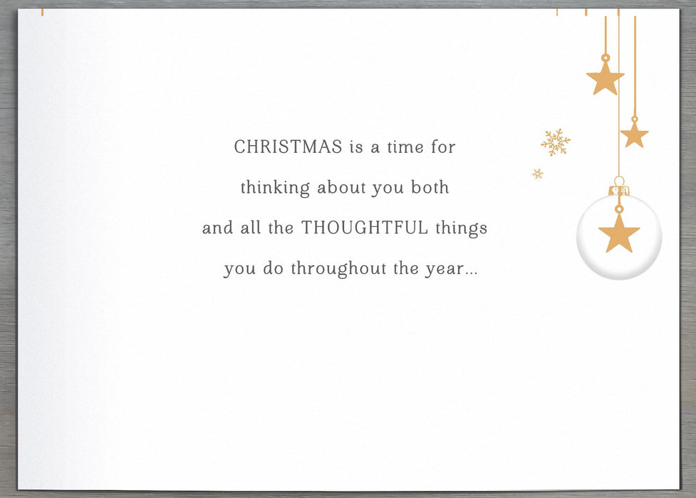 UKG 'Wonderful Mum And Dad' Christmas Card