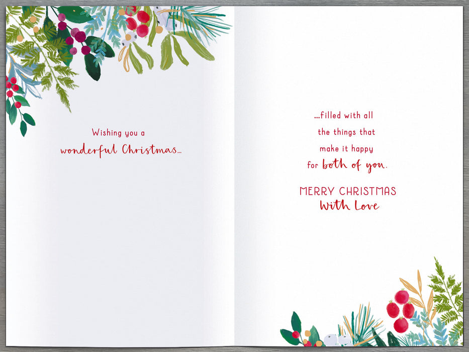 UKG 'Lovely Daughter & Son In Law' Christmas Card